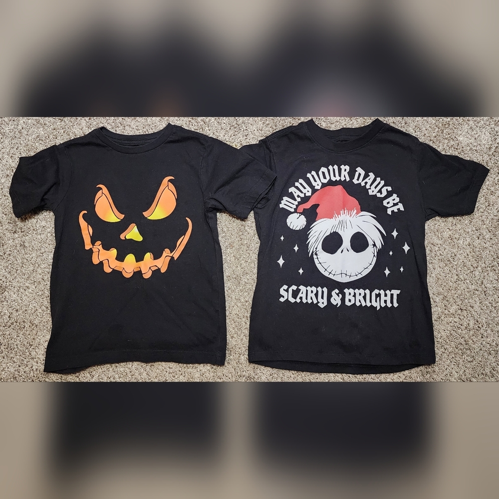 Halloween Themed Black T-Shirts